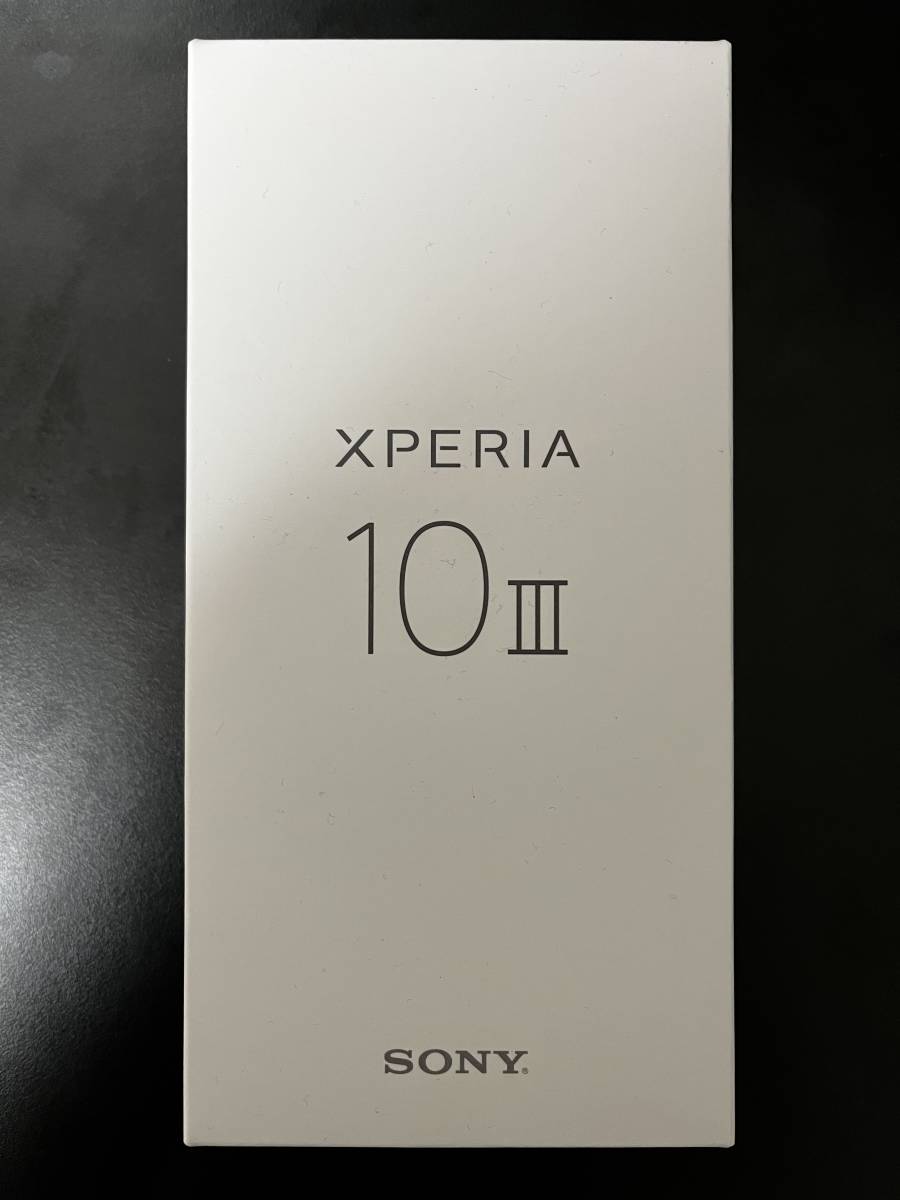 SONY Xperia10 iii ブルー ワイモバイル版 Sony Mobile Xperia 10 III