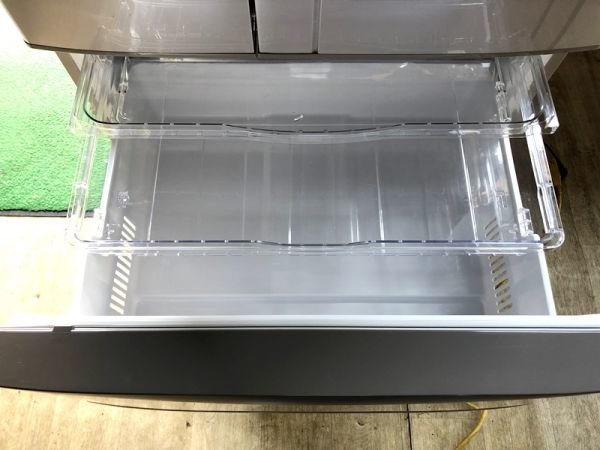 2013年製 日立 HITACHI 冷凍冷蔵庫 6ドア 定格内容積620L（R-SF620CM