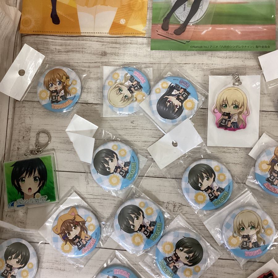 現状】八月のシンデレラナイン グッズ まとめ売り アクリルスタンド 缶 