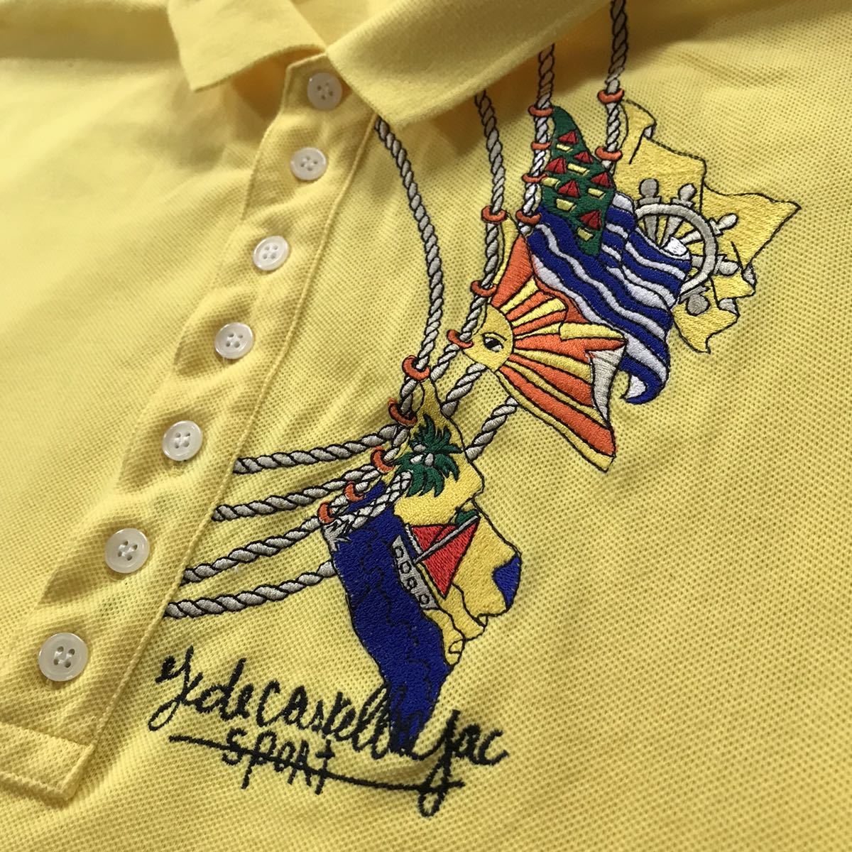 Castelbajac sport カステルバジャックスポーツ メンズ 半袖ポロシャツ 