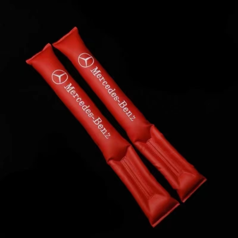 メルセデスベンツ Mercedes Benz 刺繍ロゴ入りセンター隙間クッション 2Pセット 用A/B/C/E/G/V/GLC/GLE/CLA/s63/AMG/CLS/GLB_3