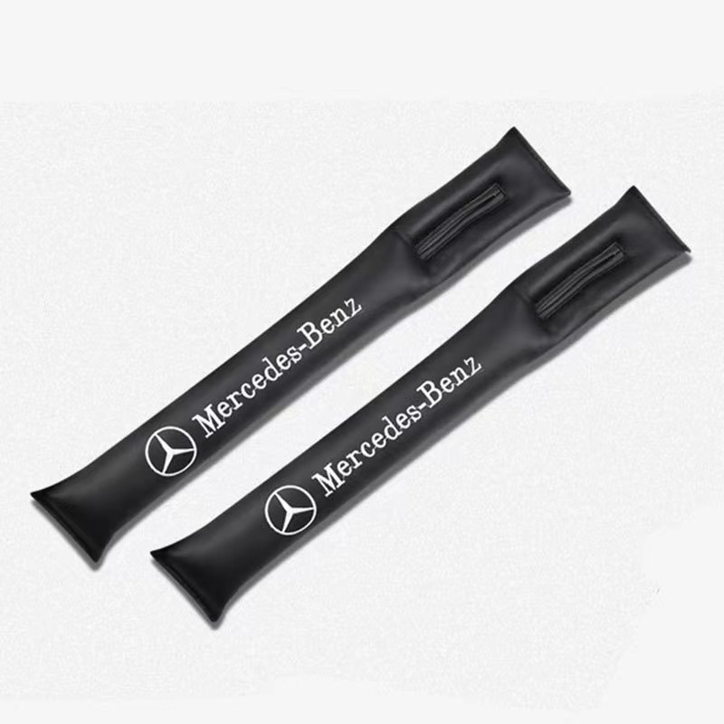 メルセデスベンツ Mercedes Benz 刺繍ロゴ入りセンター隙間クッション 2Pセット 用A/B/C/E/G/V/GLC/GLE/CLA/s63/AMG/CLS/GLB_4