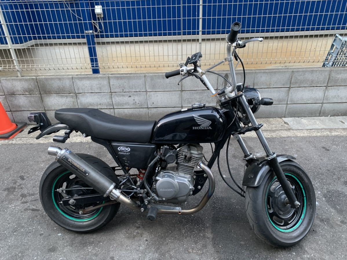 ホンダ エイプ50fiカスタム 実働車 1円スタート Ape50 Ape100 エイプ100 Nsr50 モンキー 50cc以下 売買されたオークション情報 Yahooの商品情報をアーカイブ公開 オークファン Aucfan Com