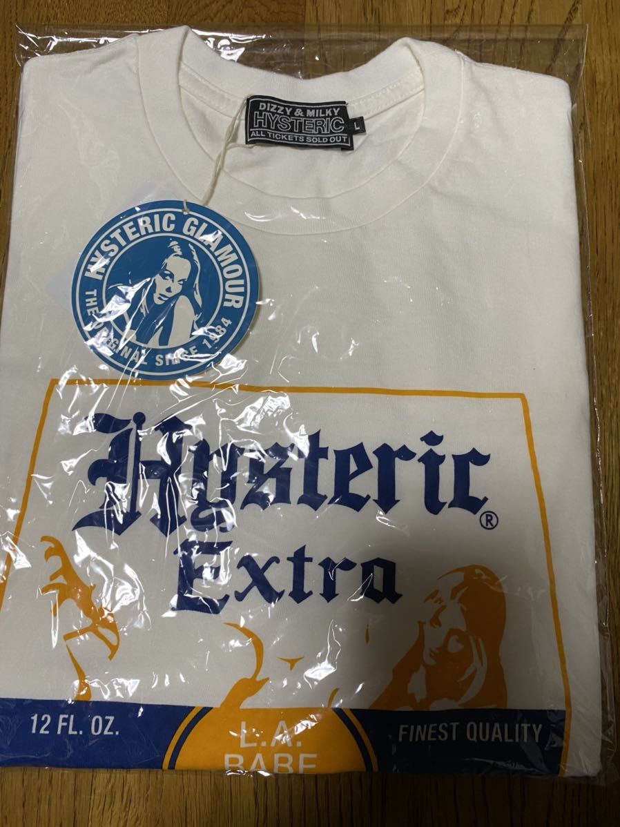 メンズLサイズ☆ヒステリックグラマー☆今季即完売！HYS EXTRA Tシャツ☆