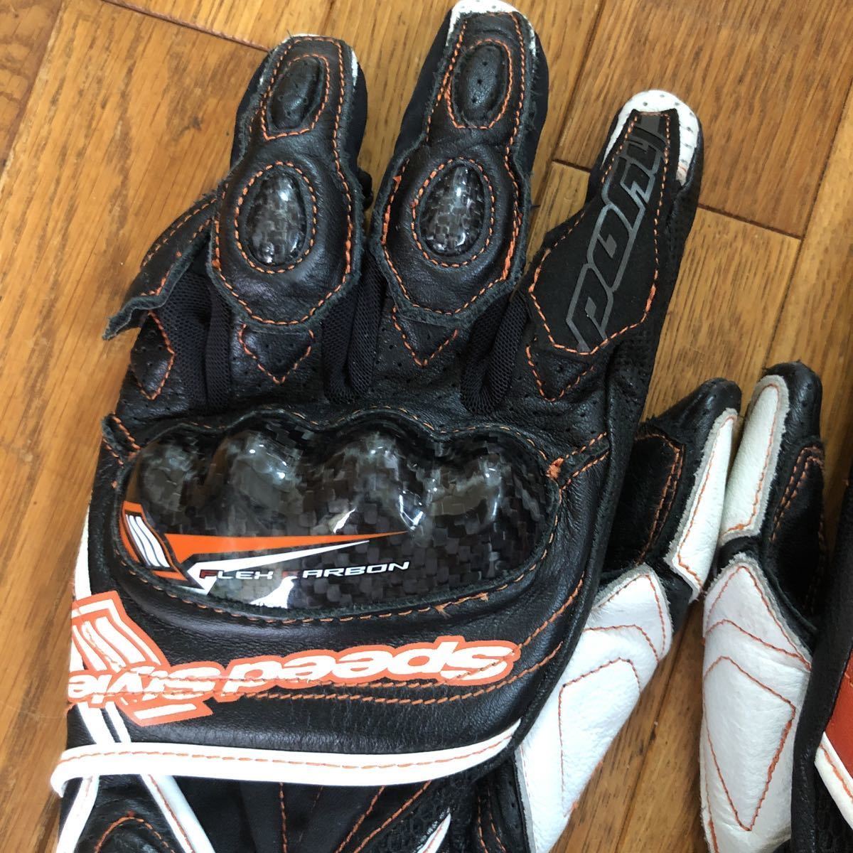 ◇HYOD HSG016DS ST-X CORE D3O GLOVES LLサイズ ロングメッシュレザー