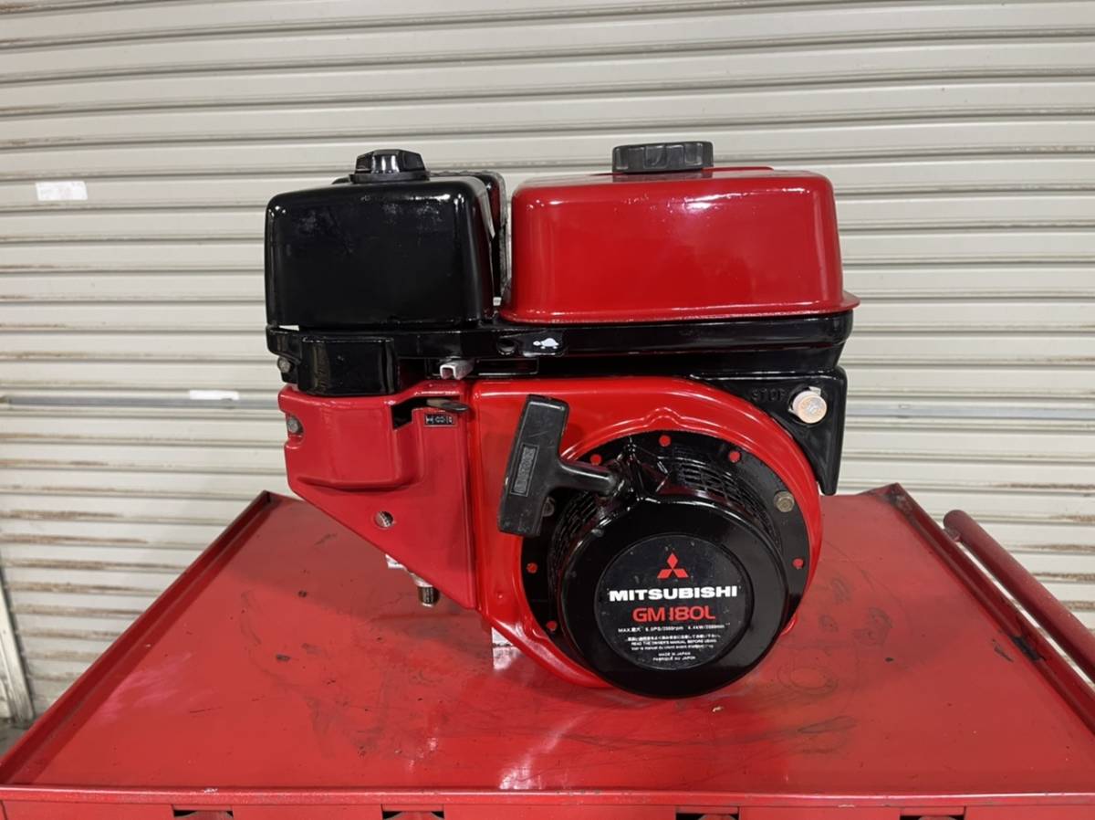 ガソリンエンジン 三菱 OHV GM180L 最大6馬力 発動 即決75 GM180 0 