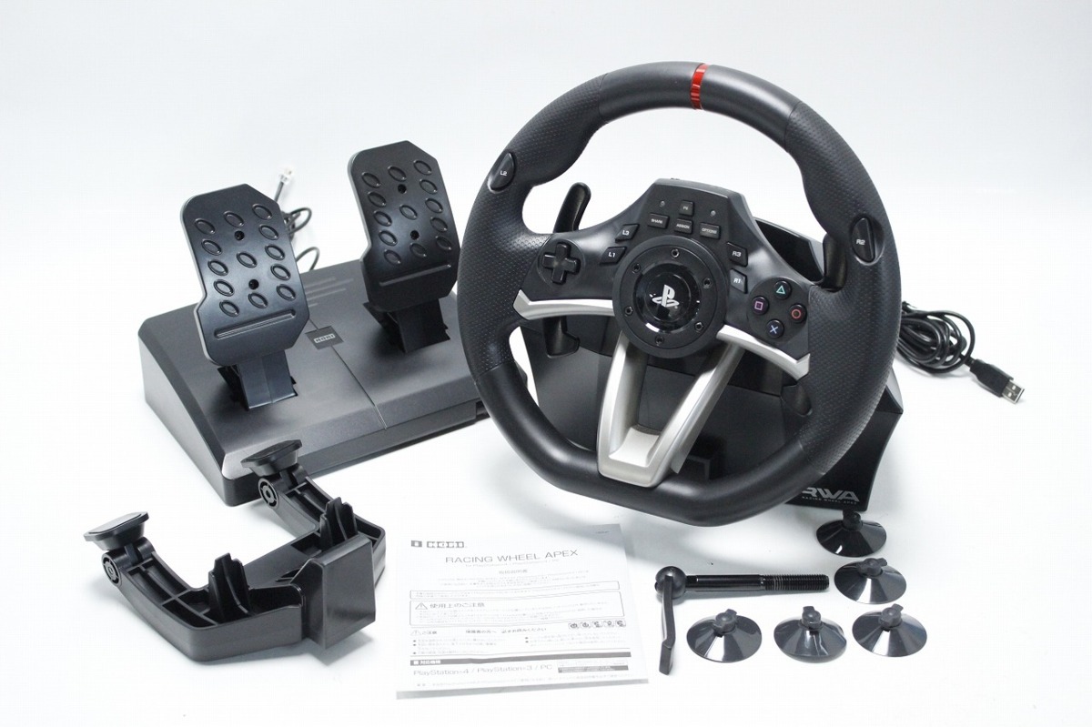 HORI ホリ RWA RACING WHEEL APEX レーシングホイールエイペックス PS4