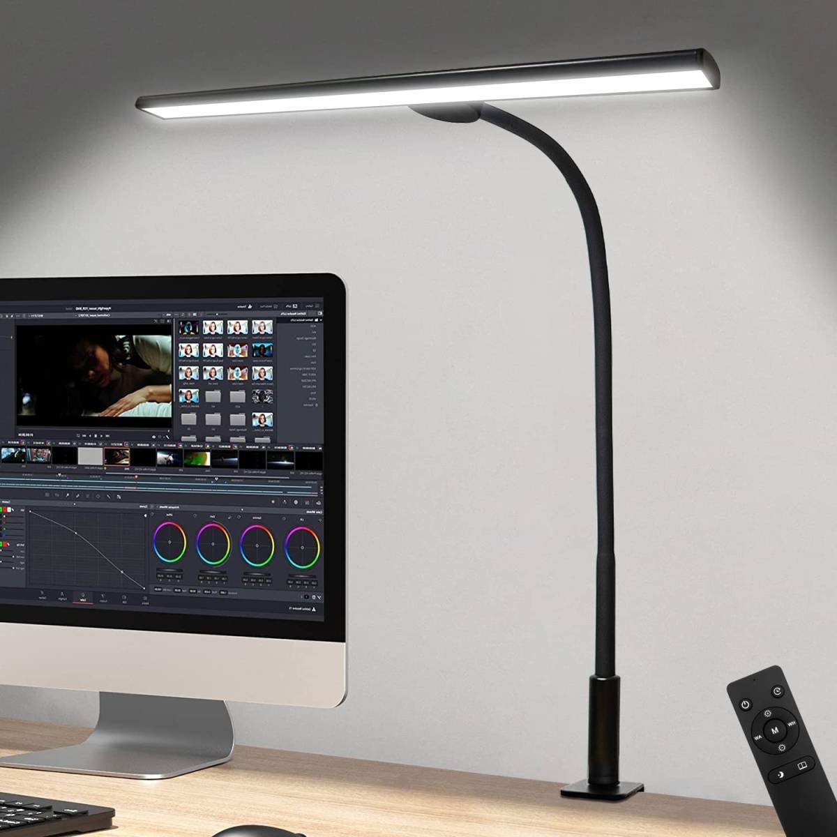 定番，新作登場 デスクライト LED 調色 調光 非対称配光 高輝度 クリップライト 目に優しい 360度回転アーム タイマー 記憶機能付き(デスクライト)｜売買されたオークション情報、yahooの商品情報をアーカイ デスクライト