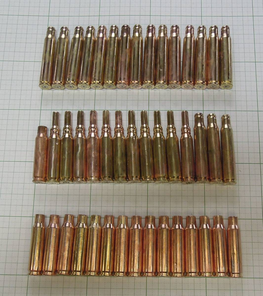空薬きょう .308弾 ライフル 7.62x51mmNATO弾 自衛隊7.62mm(.308)空