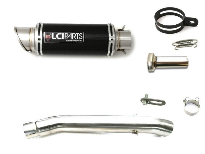  スズキ GSX-R1000 K1K4 2001-2004 LCIPARTS LCI ショートカーボン スリップオン マフラー(マフラー本体（社外）)｜売買されたオークション情報、yahooの商品情報をアーカイブ公開 - オークファン スズキ用