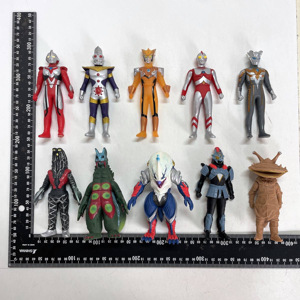 ウルトラヒーローシリーズ500 プレイヒーローなど ミニソフビ 51体