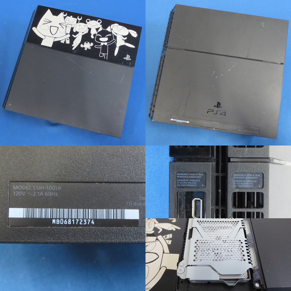 1円～☆PS4 Pro＆PS4本体 7台まとめ売りセット CUH-7200B/CUH-7200C 