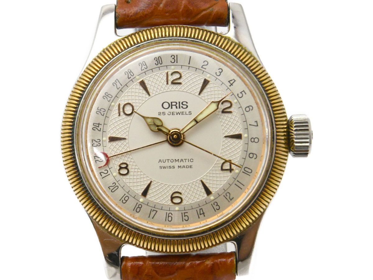 中古品] 稼働品【ORIS】オリス 7463B ポインターデイト メンズ 自動巻