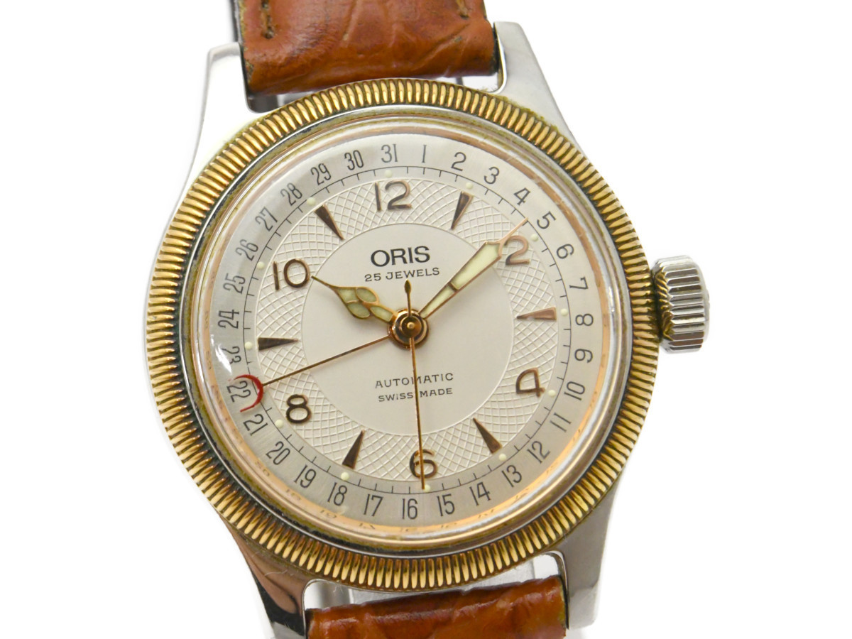 中古品] 稼働品【ORIS】オリス 7463B ポインターデイト メンズ 自動巻
