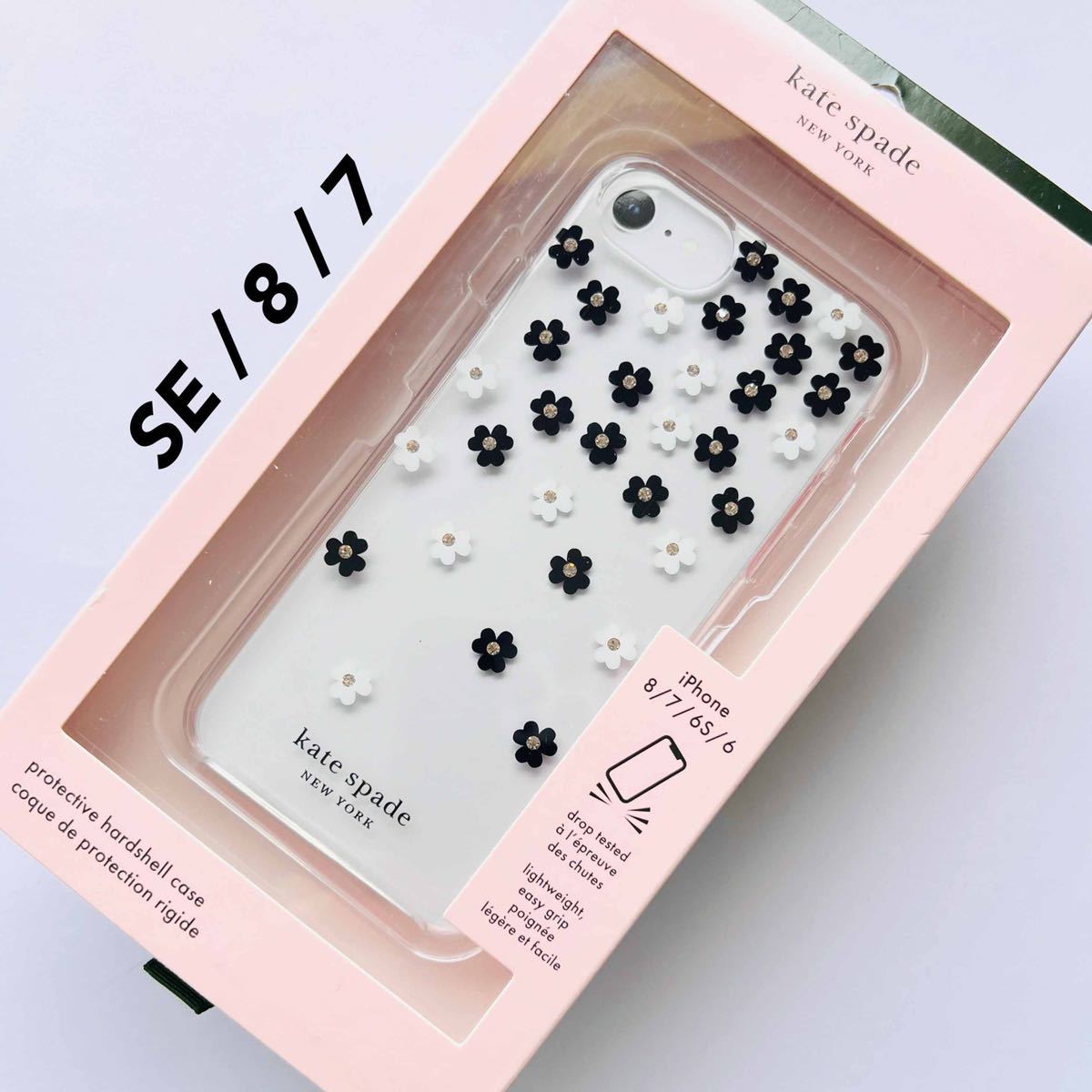ケイトスペード Iphone Se 8 7 ケース スキャッタード フラワーズ 花柄 ラインストーン Iphone Se 第2世代 8 7用 売買されたオークション情報 Yahooの商品情報をアーカイブ公開 オークファン Aucfan Com