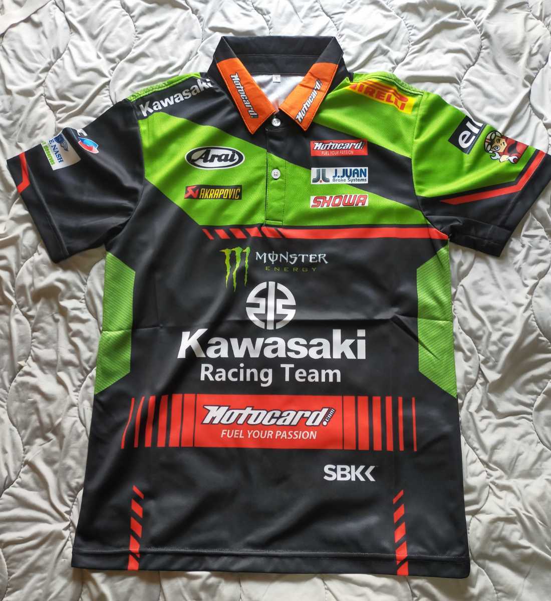 JG Speedfit KAWASAKI BSB 英国 チーム ポロシャツ M JG Speedfit KAWASAKI BSB 英国 チーム ポロシャツ M Speedfit JG John