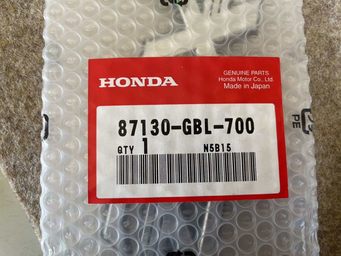 もーもー HONDA ライブディオZX Dio ZX エンブレム 新品 リア用左右SET 87130