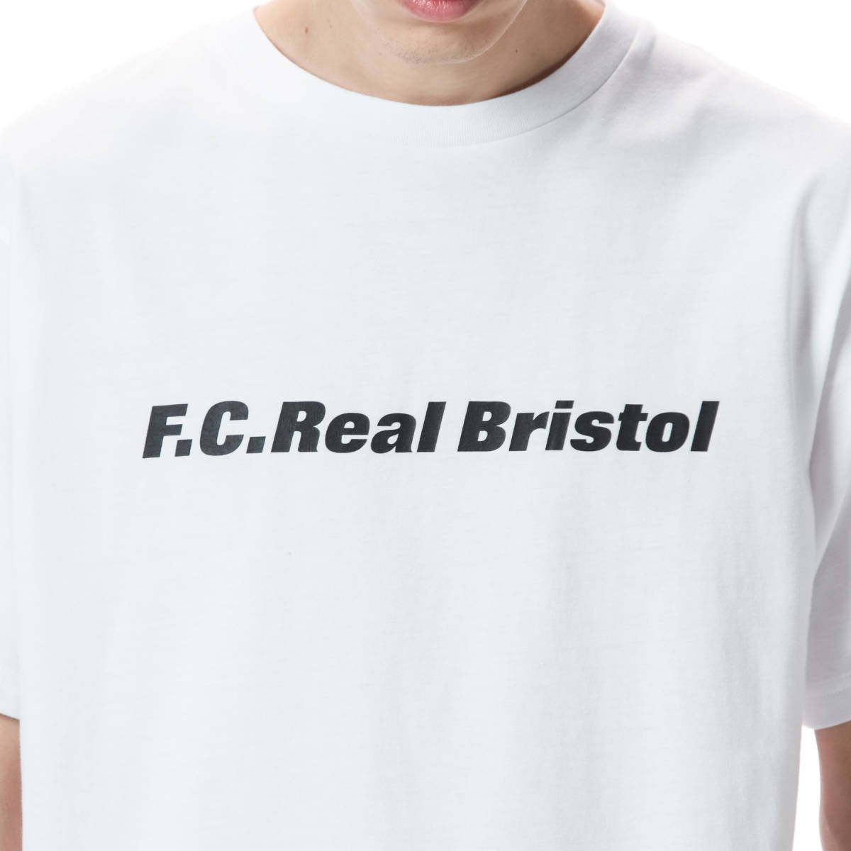 美品 22ss ブリストル Tシャツ FCRB 22SS AUTHENTIC TEAM TEE 白 Mサイズ 新品 F.C.Real Bristol T