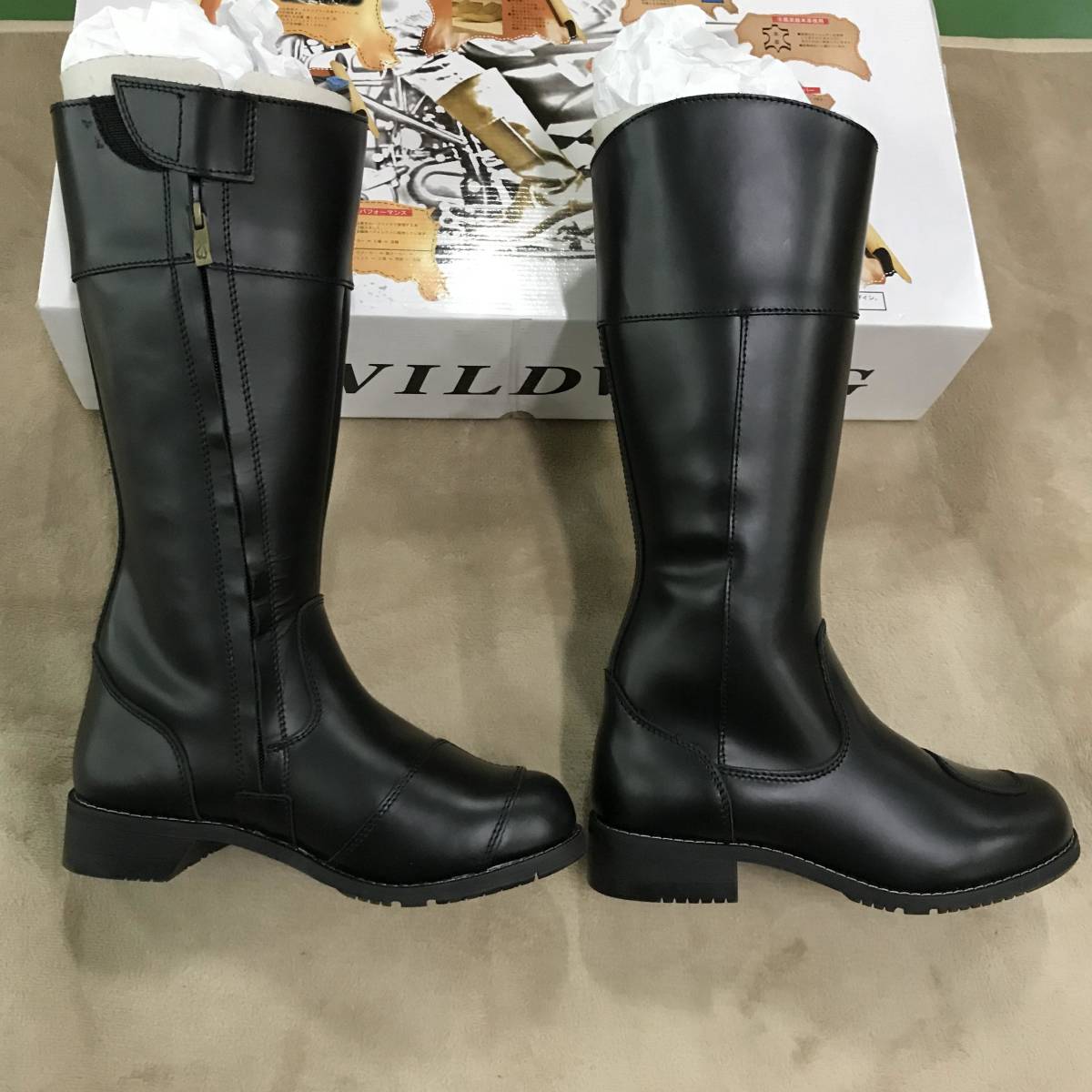 ワイルドウィング] ホーク ブラック 本革ロングブーツ(26.5cm)｜売買 