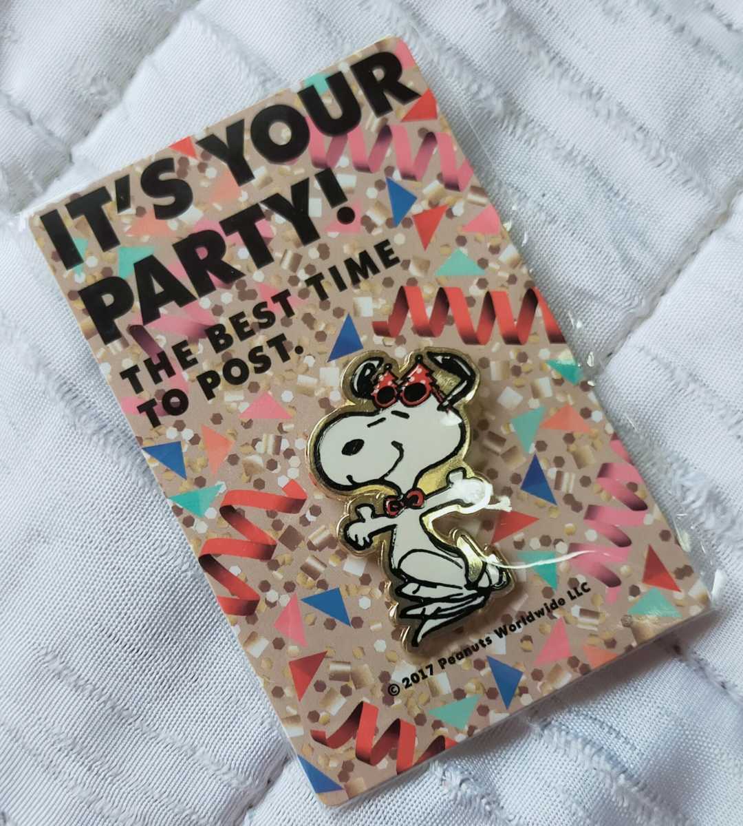 SNOOPY スヌーピー PLAZA プラザ ピンバッジ ノベルティ ２個セット_2