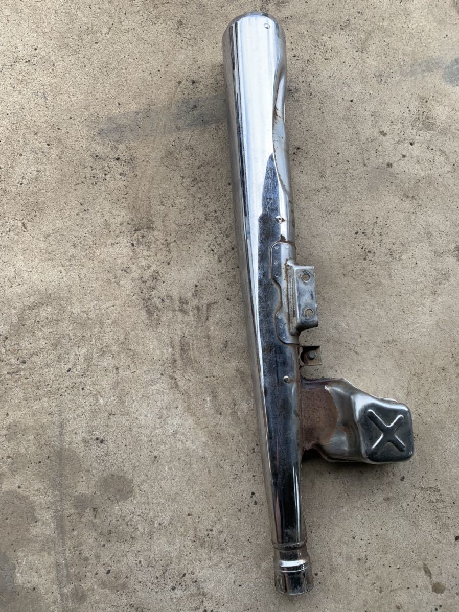 SR400 純正マフラー 純正サイレンサー 3GW-14711 キャブ車 ジャンク