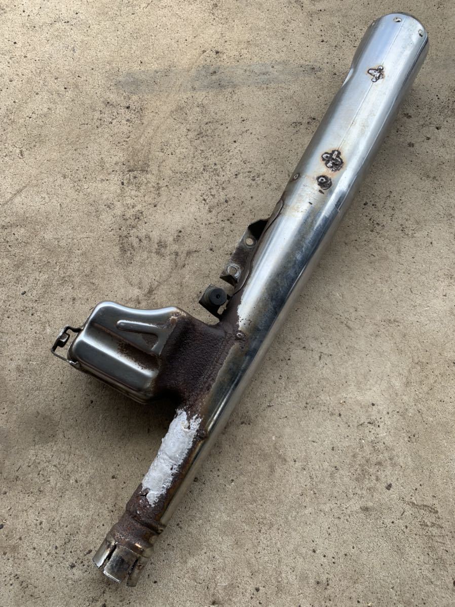 SR400 純正マフラー 純正サイレンサー 3GW-14711 キャブ車 ジャンク