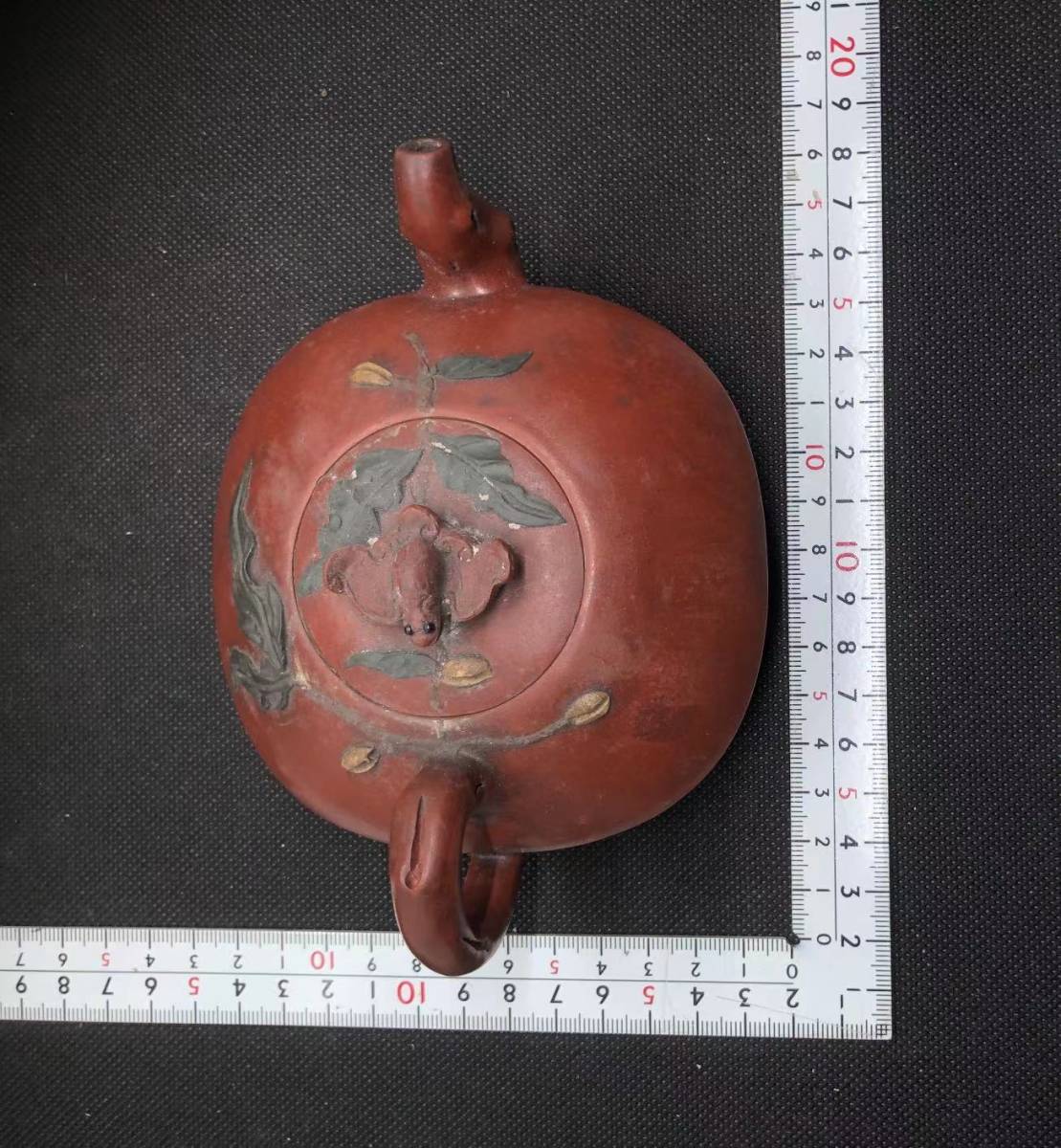 0 唐物 紫砂壺 中国宜興 煎茶道具 紫泥 水平 清時代 旧家蔵出 蒋蓉