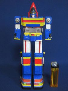 昭和レトロ 電撃戦隊チェンジマン 超合金 バンダイ 日本製 4体セット  