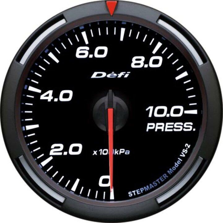 日本精機 Defi Racer Gauge 60φ 油圧計 燃圧計DF11606ホワイト照明0  