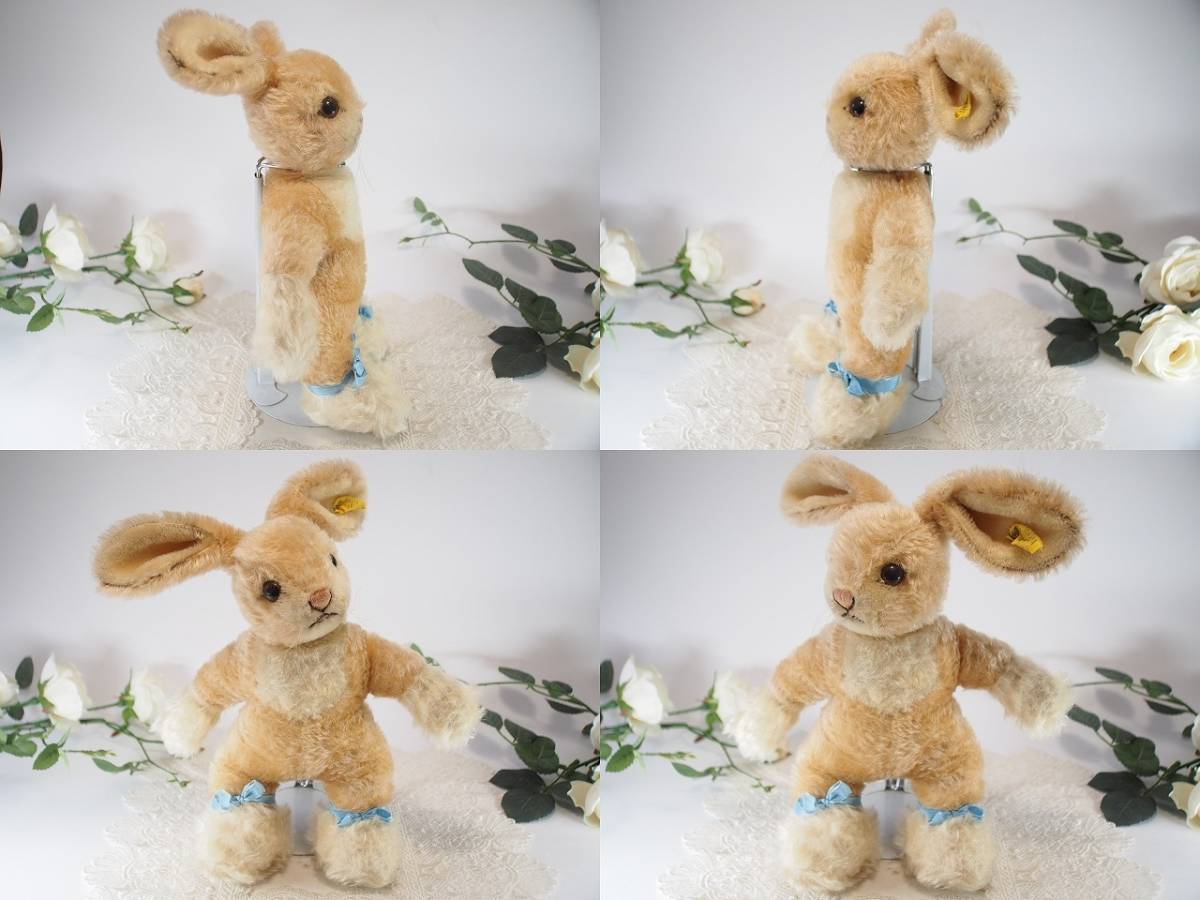 ☆シュタイフ☆Baby Rabbit Sassy 22cm オールID's完品☆子ウサギの