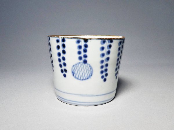 古美術 古伊万里 蕎麦猪口(そばちょこ) 商品一覧 太豊観 下がり藤に丸