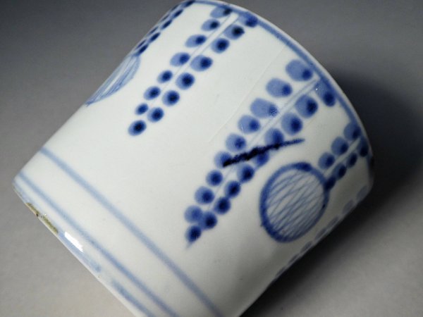 古美術 古伊万里 蕎麦猪口(そばちょこ) 商品一覧 太豊観 下がり藤に丸