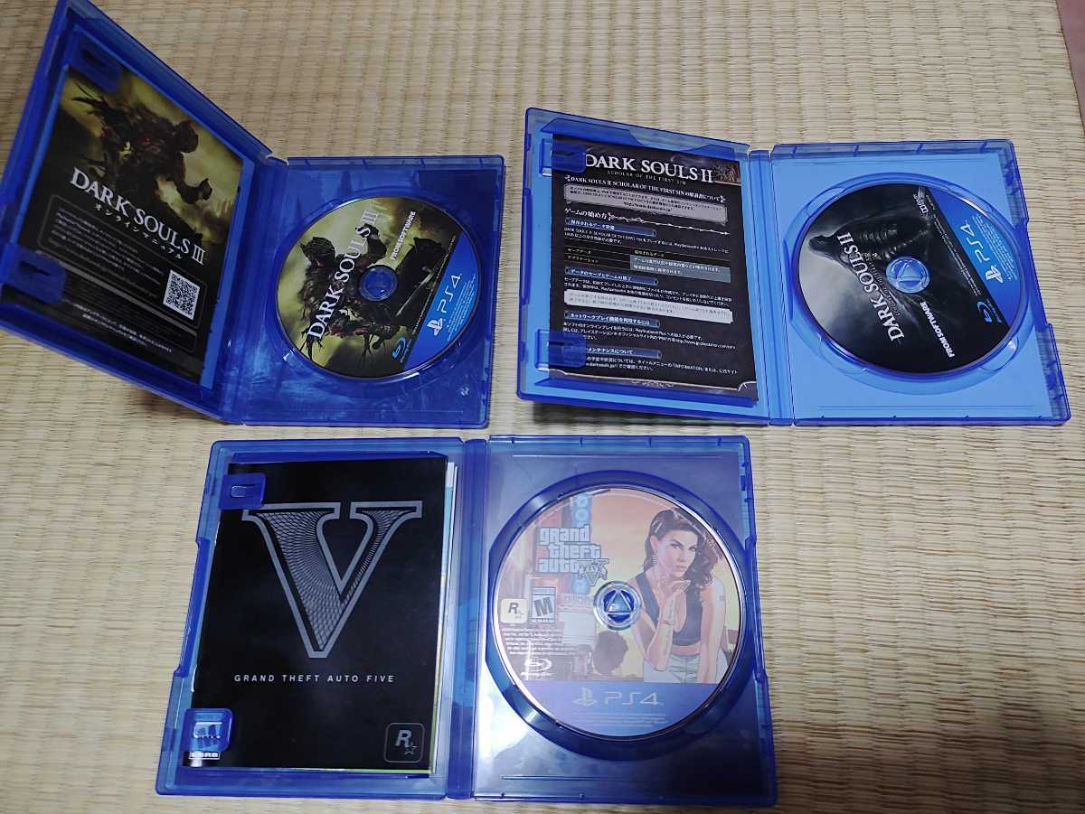 Ps4ソフト まとめ売り ダークソウル2 ダークソウル3 Gta5海外版 デッドライジング バトルフィールド1 モンスターハンターワールド Ps4ソフト 売買されたオークション情報 Yahooの商品情報をアーカイブ公開 オークファン Aucfan Com