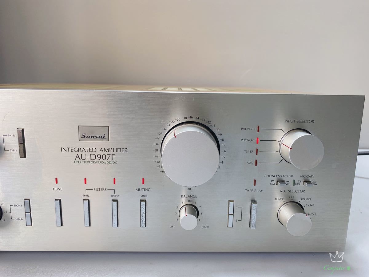 SANSUI AU-D907F EXTRA 山水 サンスイ プリメインアンプ | 山水最高峰 