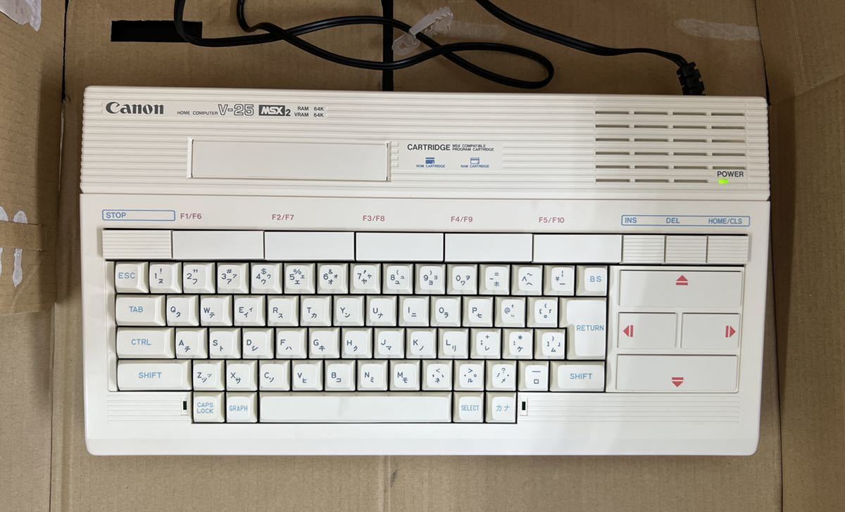 Canon/キャノン MSX V-25 ホームコンピューター 外箱付き(MSX)｜売買 