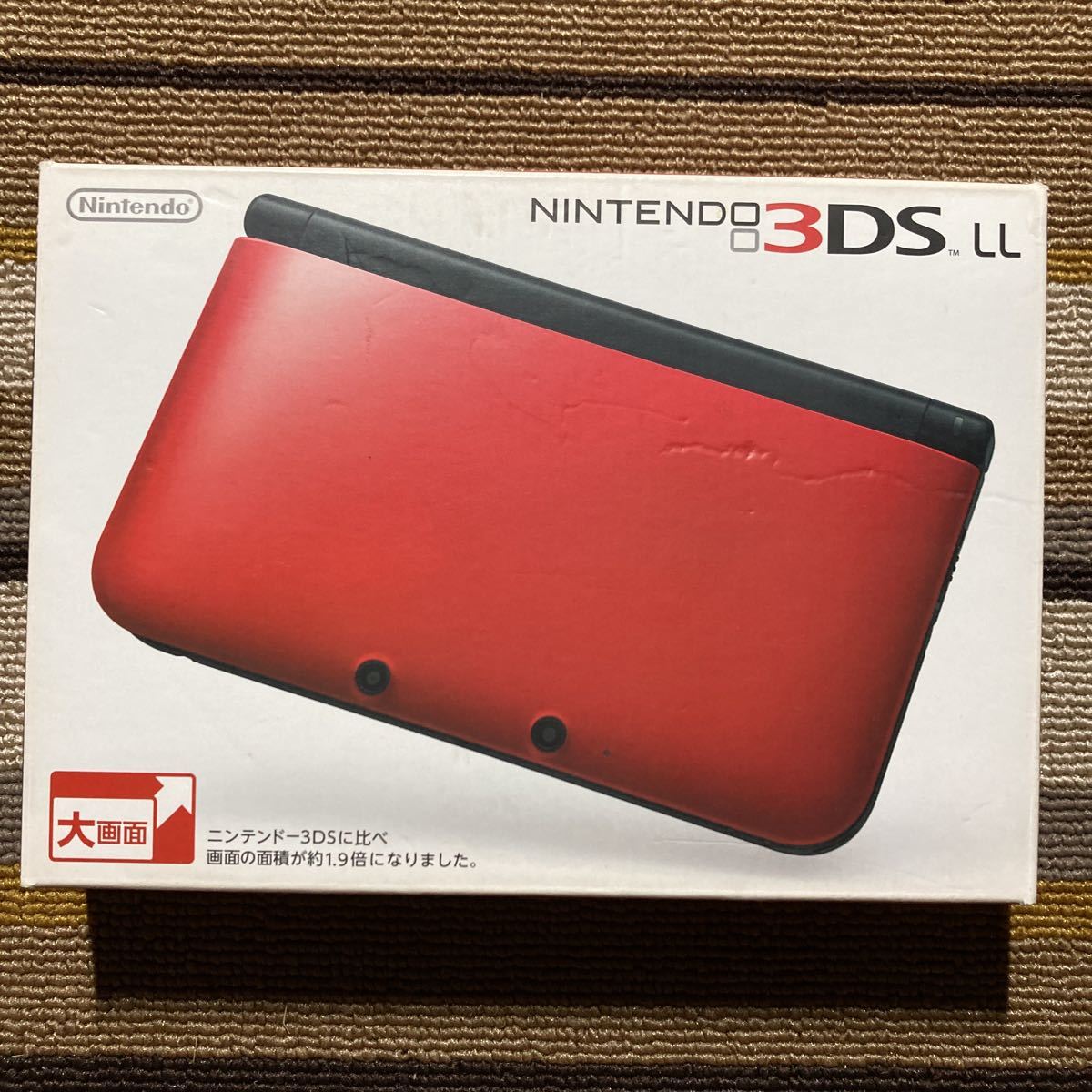 3ds赤ll 3DS ニンテンドー3DS LL 本体 レッド ブラック SJH109313063 