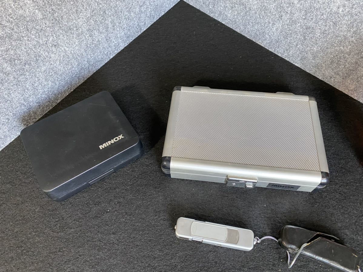 カメラ 【美品・完備品】 ミノックス スパイカメラ ケース・説明書付