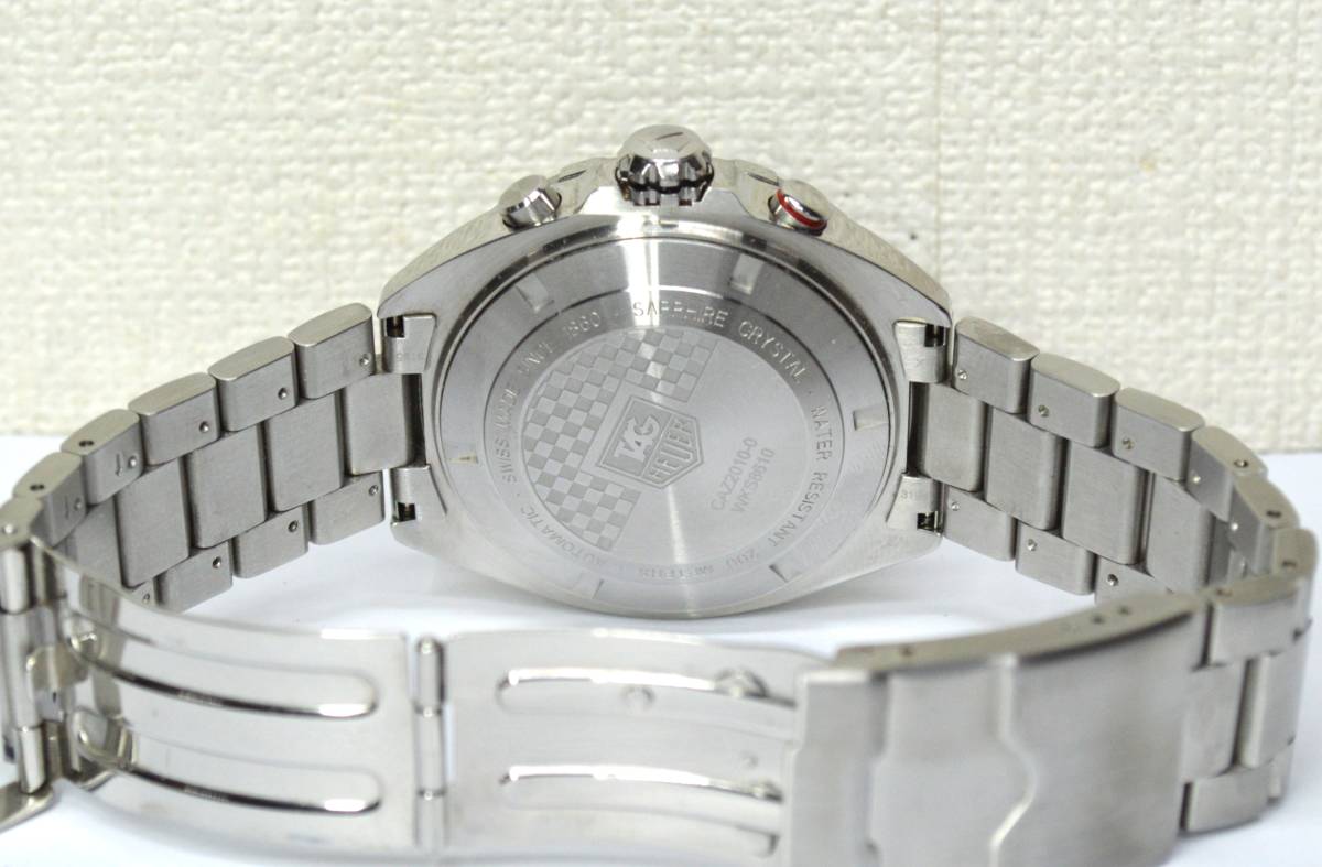 箱付 税込 TAG HEUER タグホイヤー 黒文字盤 フォーミュラ1 クロノ 