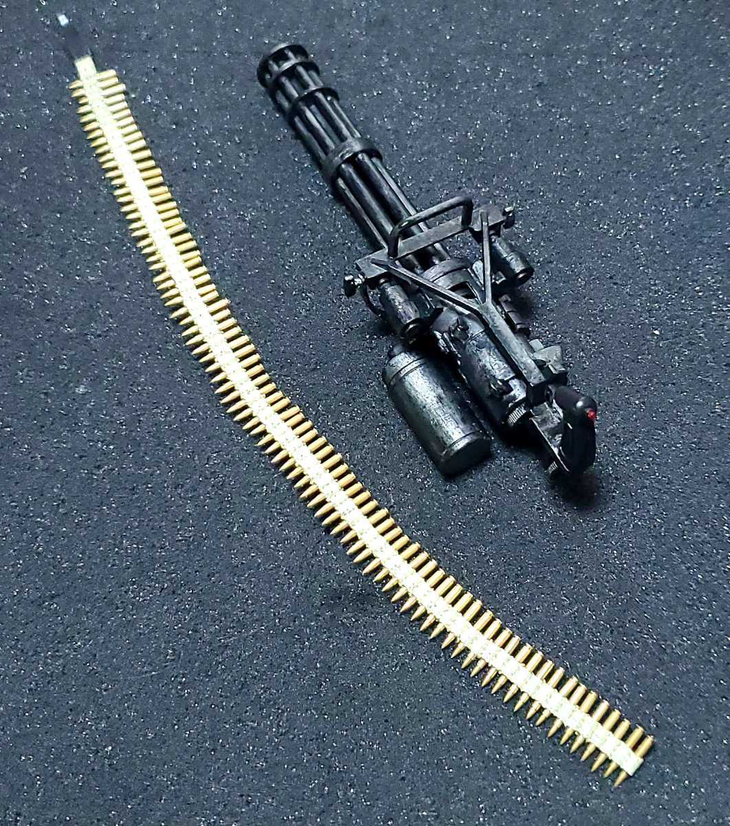 1/6 フィギュア M134 ミニガン 機関銃 ガトリングガン Minigun