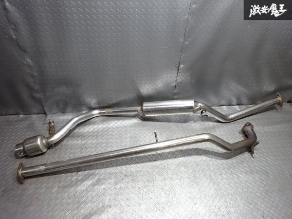 TAKEOFF テイクオフ L910S ムーヴ 4WD ステンレス マフラー 中間パイプ 
