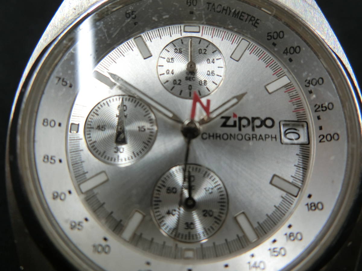 送料込み】ZIPPO ジッポ DWZ 01 WATER RESISTANT 50M 腕時計(クロノ 