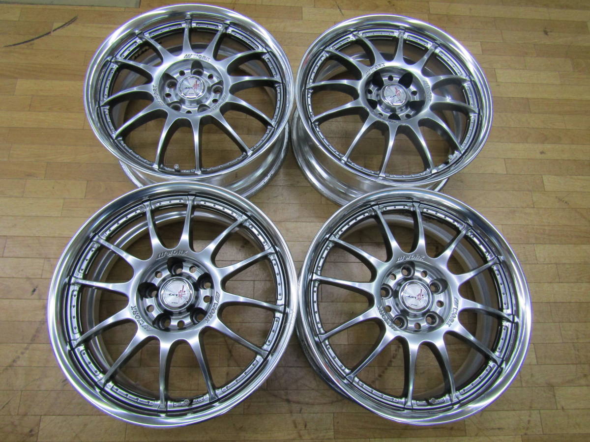 低価，100%新品 ワーク WORK XSA 戦 02C 17－7Ｊ 5／114 3 オフセット+28/＋50 4枚(社外品)｜売買されたオークション情報、yahooの商品情報をアーカイブ公開 - オークファン 5穴