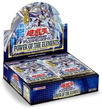 遊戯王 パワーオブジエレメンツ 未開封 BOX シュリンク付 ボーナスパック 遊戯王 パワー・オブ・ザ・エレメンツ POWER OF THE ELEMENTS BOX 初回