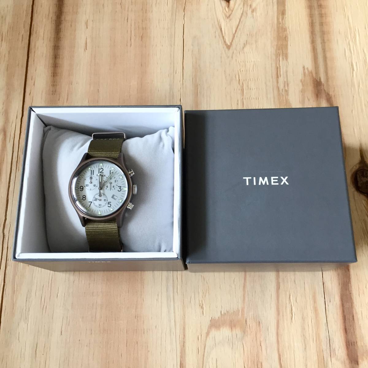 美品 BEAMS TIMEX MK1 ALUMINIUM CHRONOGRAPH ビームス タイメックス 