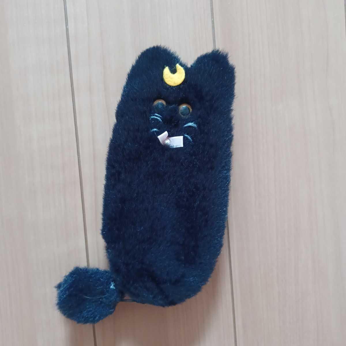 ペンケース セーラームーン ぬいぐるみ クッション ルナ 立体 筆箱 紫 美少女戦士セーラームーン 感謝価格 ルナ