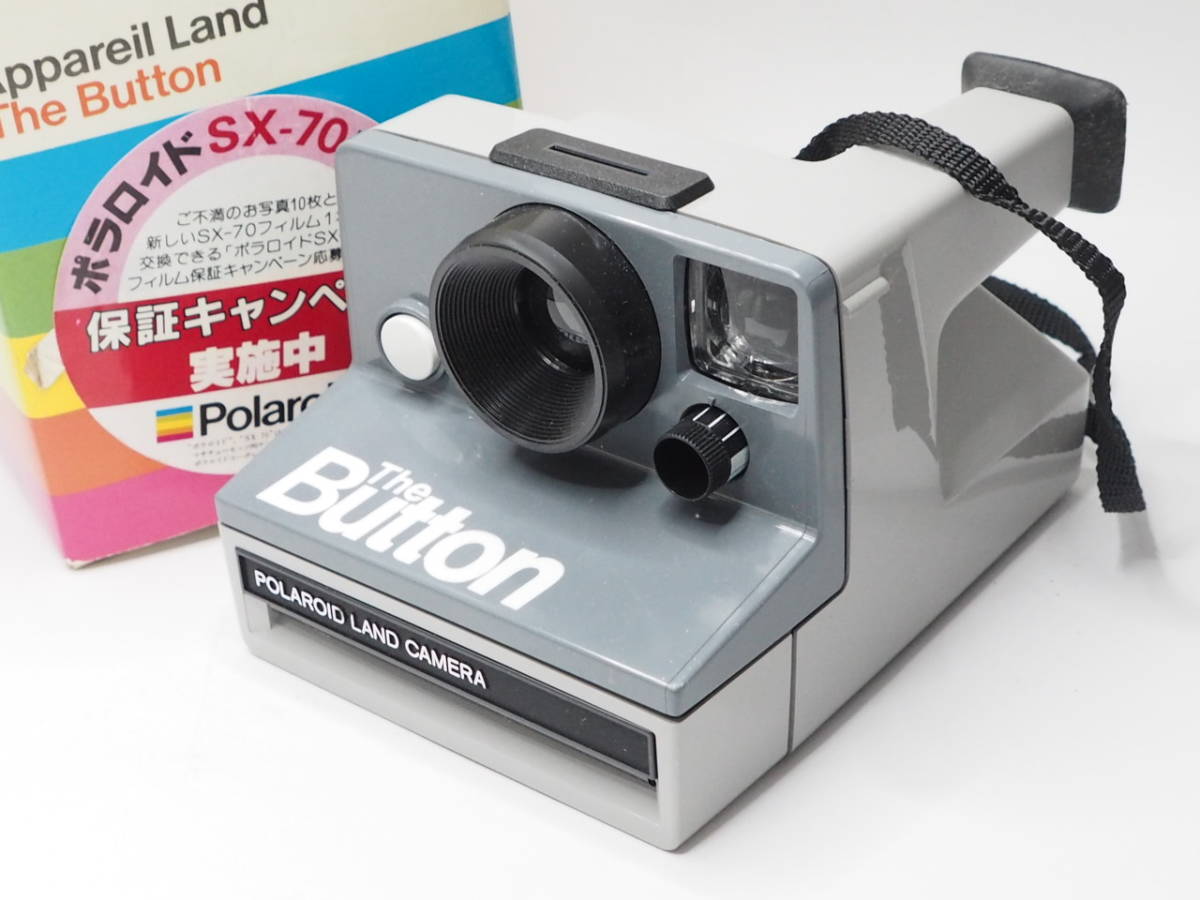 極上品 POLAROID ポラロイド SX-70 The Button Land Camera #w656(インスタント、ポラロイド)｜売買さ ...