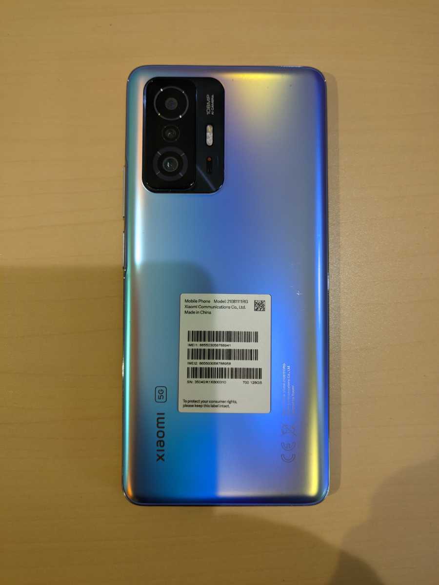 GB 128GB Pro Xiaomi + 11T 8GB 0 1 Gray 新品未開封SIMフリー Xiaomi11T