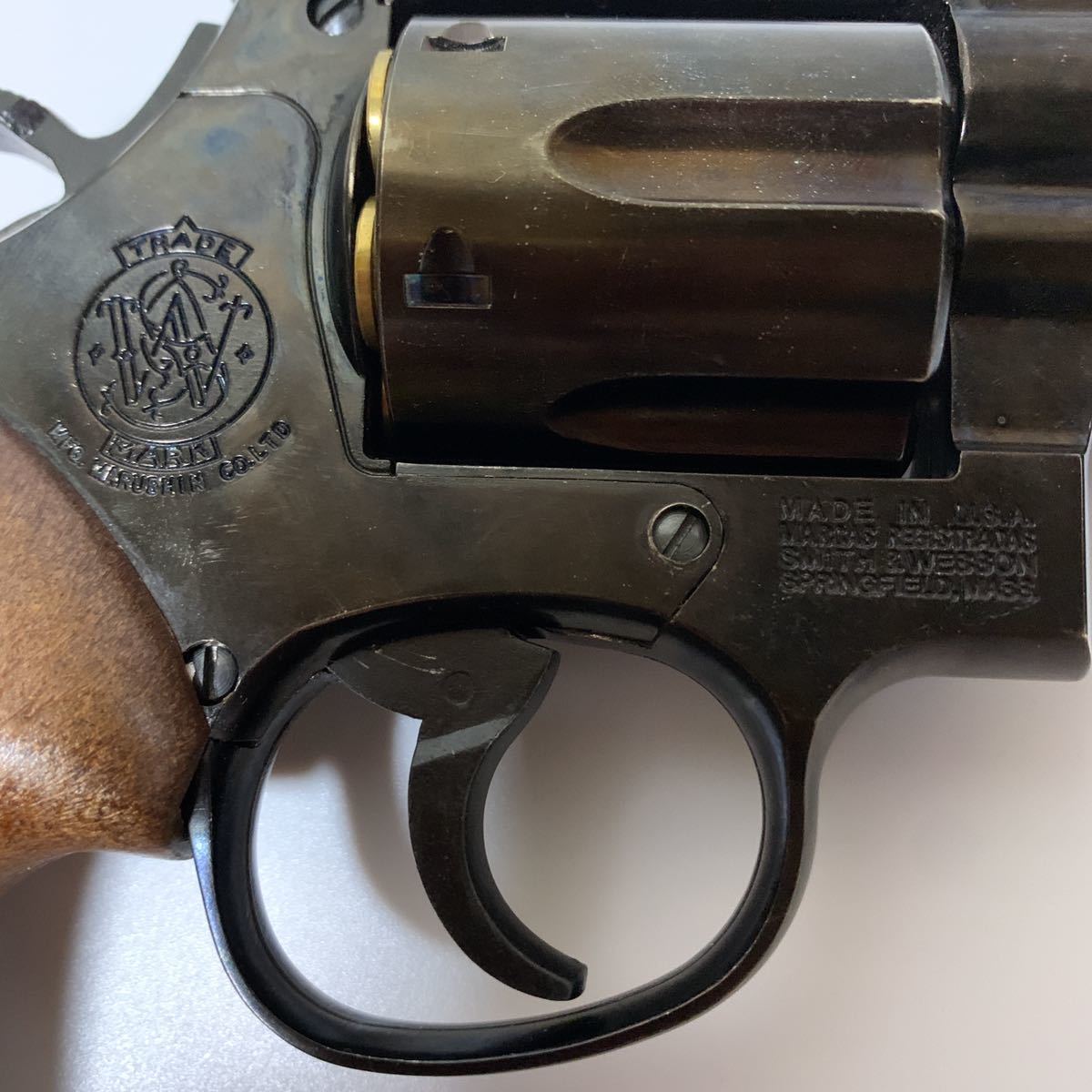 M586 Revilver Airsoft REVOLVER S&W M586 357MAGNUM 4inch MODEL METAL GAS TYPE フロンガス使用 AIR SOFT ...