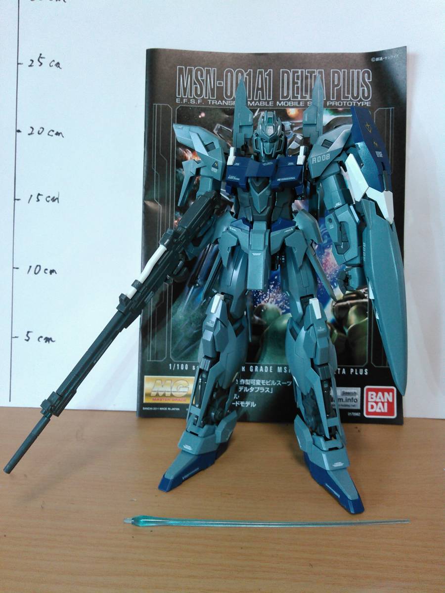 MG 1/100 MSN-001A1 デルタプラス 素組 完成品 ジャンク フィギュア