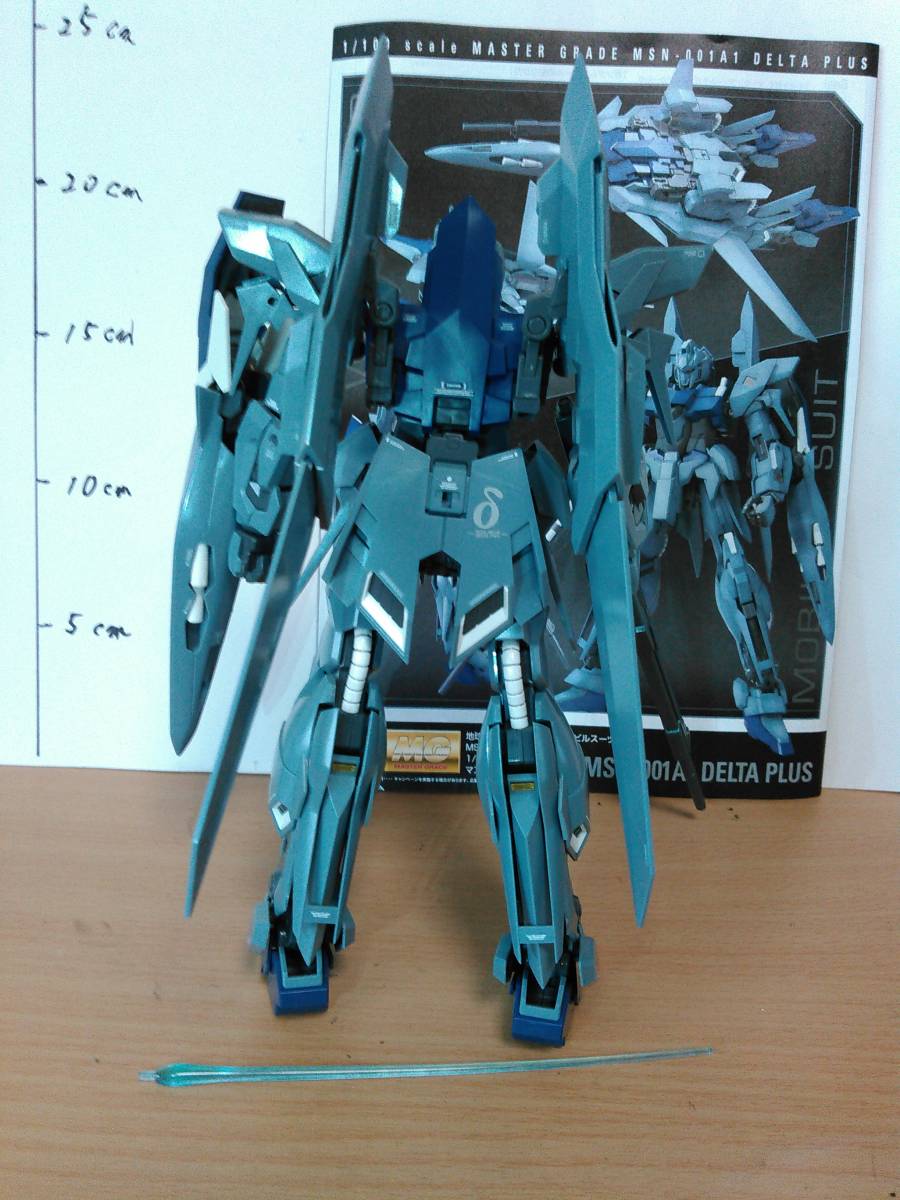 MG 1/100 MSN-001A1 デルタプラス 素組 完成品 ジャンク フィギュア